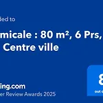 L\'Amicale : 80 M², 6 Prs, 3 Ch, Centre Ville